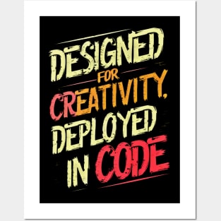 Artistic Code Fusion - Unique Programmer’s Posters and Art